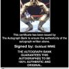 Goldust authentic signed WWE wrestling 8x10 photo W/Cert Autographed 97 Certificate of Authenticity from The Autograph Bank