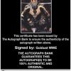Goldust authentic signed WWE wrestling 8x10 photo W/Cert Autographed 98 Certificate of Authenticity from The Autograph Bank
