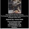 Goldust authentic signed WWE wrestling 8x10 photo W/Cert Autographed 0104 Certificate of Authenticity from The Autograph Bank