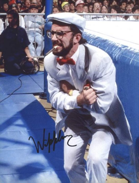 Harvey Wippleman authentic signed WWE wrestling 8x10 photo W/Cert Autograph 138 signed 8x10 photo