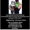 Hurricane Helms authentic signed WWE wrestling 8x10 photo W/Cert Autographed 03 Certificate of Authenticity from The Autograph Bank
