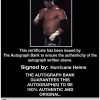 Hurricane Helms authentic signed WWE wrestling 8x10 photo W/Cert Autographed 04 Certificate of Authenticity from The Autograph Bank