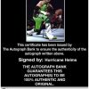 Hurricane Helms authentic signed WWE wrestling 8x10 photo W/Cert Autographed 05 Certificate of Authenticity from The Autograph Bank