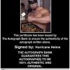Hurricane Helms authentic signed WWE wrestling 8x10 photo W/Cert Autographed 09 Certificate of Authenticity from The Autograph Bank