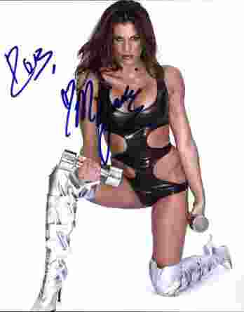 Jackie Gayda authentic signed WWE wrestling 8x10 photo W/Cert Autographed 03 signed 8x10 photo
