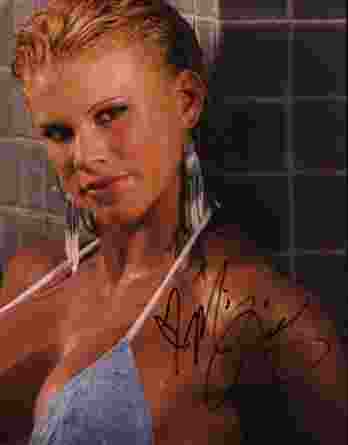 Jackie Gayda authentic signed WWE wrestling 8x10 photo W/Cert Autographed 08 signed 8x10 photo