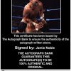 Jamie Noble authentic signed WWE wrestling 8x10 photo W/Cert Autographed 01 Certificate of Authenticity from The Autograph Bank