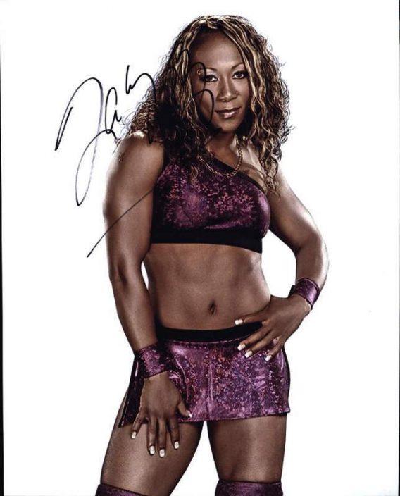 Jazz authentic signed WWE wrestling 8x10 photo W/Cert Autographed 04 signed 8x10 photo