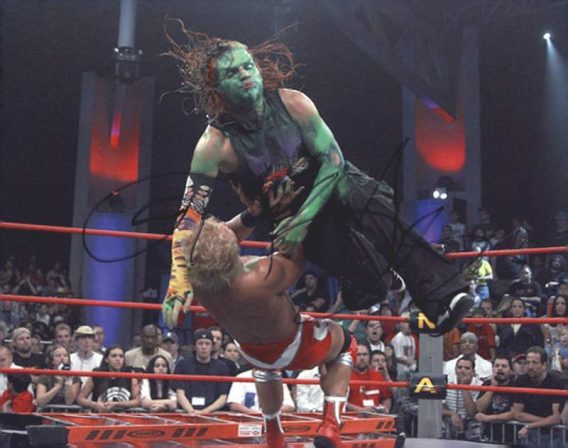 Jeff Hardy authentic signed WWE wrestling 8x10 photo W/Cert Autographed 02 signed 8x10 photo