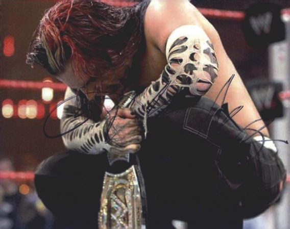 Jeff Hardy authentic signed WWE wrestling 8x10 photo W/Cert Autographed 03 signed 8x10 photo