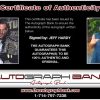Jeff Hardy authentic signed WWE wrestling 8x10 photo W/Cert Autographed 04 Certificate of Authenticity from The Autograph Bank