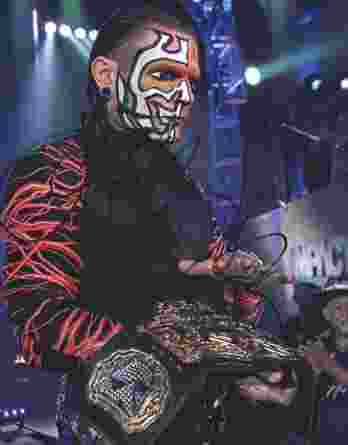 Jeff Hardy authentic signed WWE wrestling 8x10 photo W/Cert Autographed 06 signed 8x10 photo
