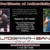 Jeff Hardy authentic signed WWE wrestling 8x10 photo W/Cert Autographed 11 Certificate of Authenticity from The Autograph Bank