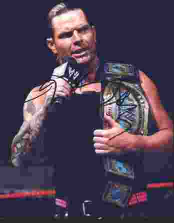 Jeff Hardy authentic signed WWE wrestling 8x10 photo W/Cert Autographed 16 signed 8x10 photo