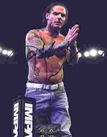 Jeff Hardy authentic signed WWE wrestling 8x10 photo W/Cert Autographed 21 signed 8x10 photo