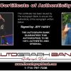 Jeff Hardy authentic signed WWE wrestling 8x10 photo W/Cert Autographed 29 Certificate of Authenticity from The Autograph Bank