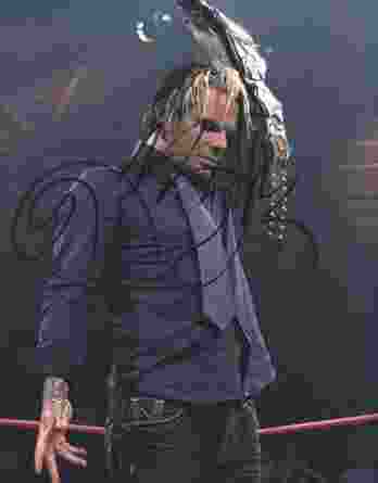 Jeff Hardy authentic signed WWE wrestling 8x10 photo W/Cert Autographed 34 signed 8x10 photo