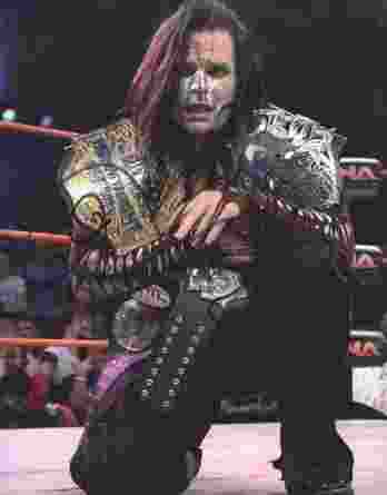 Jeff Hardy authentic signed WWE wrestling 8x10 photo W/Cert Autographed 39 signed 8x10 photo