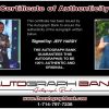 Jeff Hardy authentic signed WWE wrestling 8x10 photo W/Cert Autographed 41 Certificate of Authenticity from The Autograph Bank
