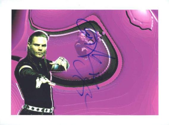Jeff Hardy authentic signed WWE wrestling 8x10 photo W/Cert Autographed 46 signed 8x10 photo