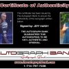 Jeff Hardy authentic signed WWE wrestling 8x10 photo W/Cert Autographed 47 Certificate of Authenticity from The Autograph Bank