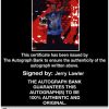 Jerry Lawler authentic signed WWE wrestling 8x10 photo W/Cert Autographed 05 Certificate of Authenticity from The Autograph Bank