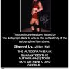 Jillian Hall authentic signed WWE wrestling 8x10 photo W/Cert Autographed 09 Certificate of Authenticity from The Autograph Bank