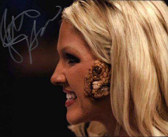 Jillian Hall authentic signed WWE wrestling 8x10 photo W/Cert Autographed 16 signed 8x10 photo