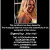 Jillian Hall authentic signed WWE wrestling 8x10 photo W/Cert Autographed 23 Certificate of Authenticity from The Autograph Bank