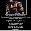 Joey Mercury authentic signed WWE wrestling 8x10 photo W/Cert Autographed 06 Certificate of Authenticity from The Autograph Bank