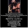 Joey Mercury authentic signed WWE wrestling 8x10 photo W/Cert Autographed 08 Certificate of Authenticity from The Autograph Bank