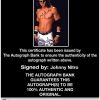 Johnny Nitro authentic signed WWE wrestling 8x10 photo W/Cert Autographed 05 Certificate of Authenticity from The Autograph Bank