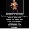 Johnny Nitro authentic signed WWE wrestling 8x10 photo W/Cert Autographed 10 Certificate of Authenticity from The Autograph Bank