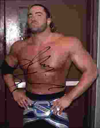 Johnny Swinger authentic signed WWE wrestling 8x10 photo W/Cert Autographed 07 signed 8x10 photo