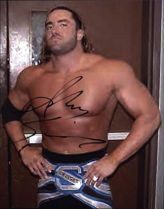 Johnny Swinger authentic signed WWE wrestling 8x10 photo W/Cert Autographed 07 signed 8x10 photo