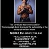 Johnny The-Bull authentic signed WWE wrestling 8x10 photo W/Cert Autographed 06 Certificate of Authenticity from The Autograph Bank