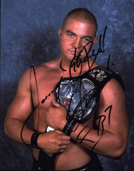 Johnny The-Bull authentic signed WWE wrestling 8x10 photo W/Cert Autographed 07 signed 8x10 photo