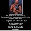 Johnny The-Bull authentic signed WWE wrestling 8x10 photo W/Cert Autographed 07 Certificate of Authenticity from The Autograph Bank
