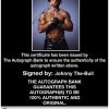 Johnny The-Bull authentic signed WWE wrestling 8x10 photo W/Cert Autographed 09 Certificate of Authenticity from The Autograph Bank