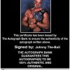 Johnny The-Bull authentic signed WWE wrestling 8x10 photo W/Cert Autographed 10 Certificate of Authenticity from The Autograph Bank