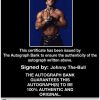Johnny The-Bull authentic signed WWE wrestling 8x10 photo W/Cert Autographed 12 Certificate of Authenticity from The Autograph Bank