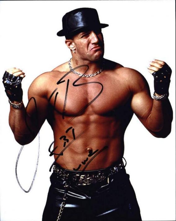 Johnny The-Bull authentic signed WWE wrestling 8x10 photo W/Cert Autographed 13 signed 8x10 photo