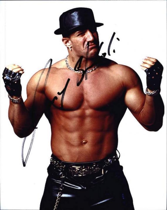 Johnny The-Bull authentic signed WWE wrestling 8x10 photo W/Cert Autographed 17 signed 8x10 photo