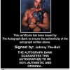 Johnny The-Bull authentic signed WWE wrestling 8x10 photo W/Cert Autographed 19 Certificate of Authenticity from The Autograph Bank