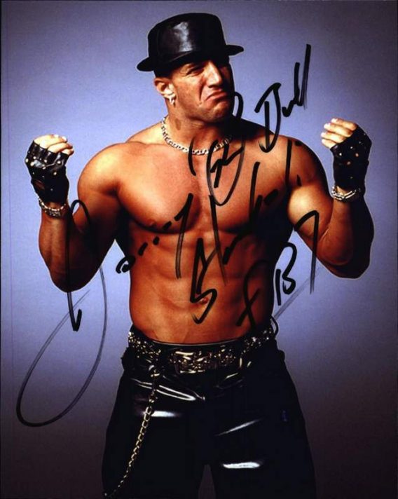 Johnny The-Bull authentic signed WWE wrestling 8x10 photo W/Cert Autographed 21 signed 8x10 photo