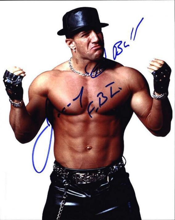 Johnny The-Bull authentic signed WWE wrestling 8x10 photo W/Cert Autographed 23 signed 8x10 photo