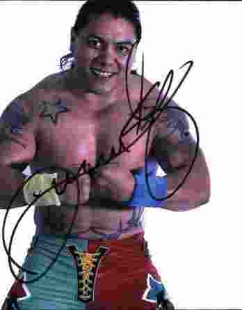Juventud Guerrera authentic signed WWE wrestling 8x10 photo W/Cert Autographed 4 signed 8x10 photo