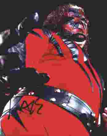 Kane authentic signed WWE wrestling 8x10 photo W/Cert Autographed 0112 signed 8x10 photo