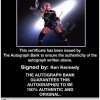 Ken Kennedy Anderson signed WWE wrestling 8x10 photo W/Cert Autographed 01 Certificate of Authenticity from The Autograph Bank