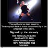 Ken Kennedy Anderson signed WWE wrestling 8x10 photo W/Cert Autographed 08 Certificate of Authenticity from The Autograph Bank
